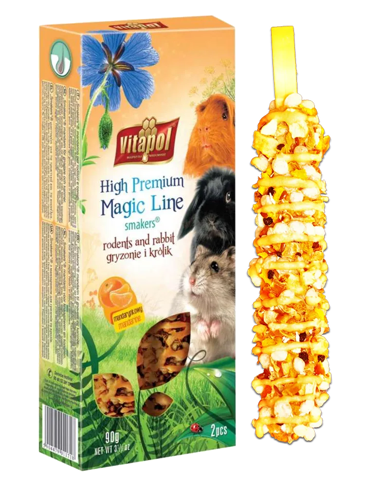 A&E Magic Line Mandarin Small Animal Treat 3.17 oz. (2 pack)